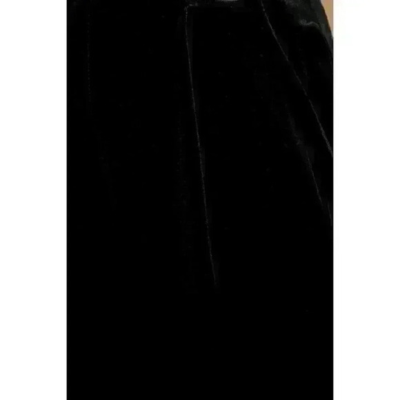 NEW! Neon Blonde Women's 30 Roxy Black Velvet Paperbag Waist Pants MSRP $159 - Picture 5 of 5